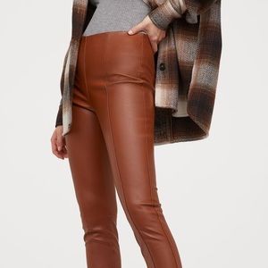 Hm faux leather pants NWT